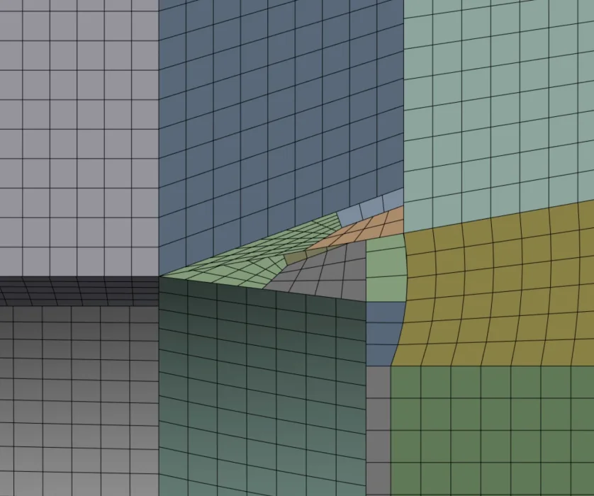 Forced flap subdivision