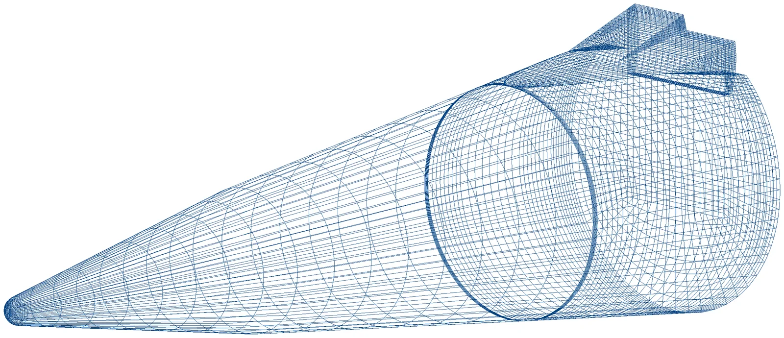 Shaded surface mesh