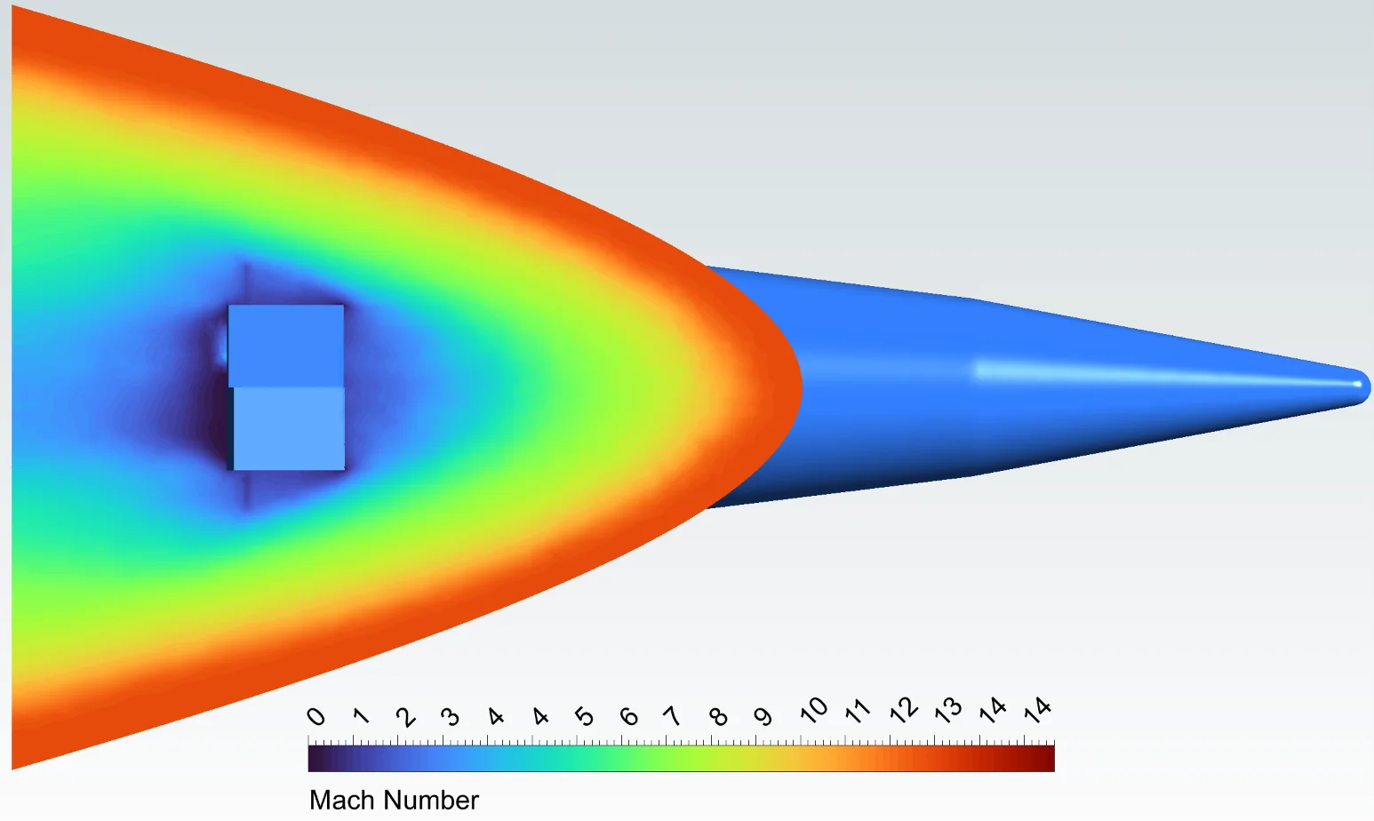 Approximated geometry, tetrahedral run